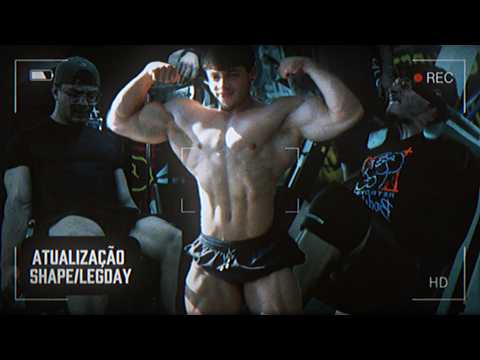 LEG DAY WITH STUART AND SAVYO!!!!! STUART IS INSANE!!!!!!!