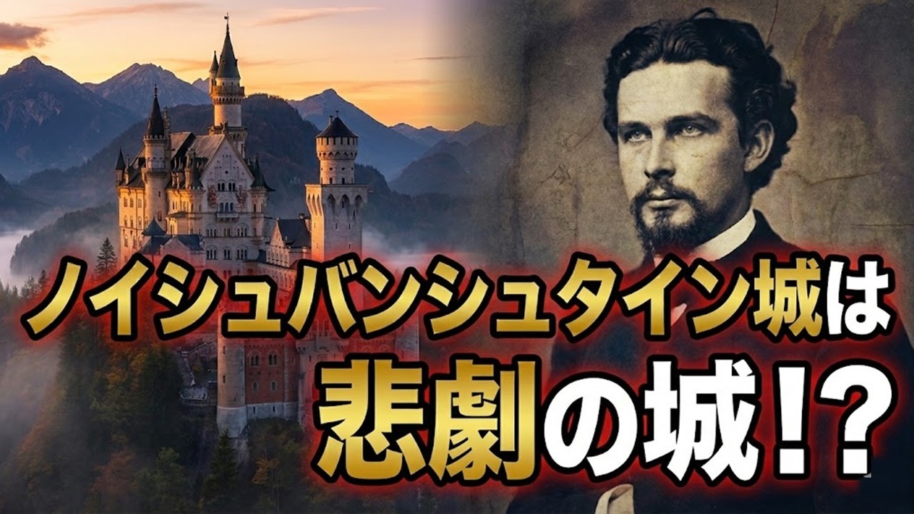 ノイシュバンシュタイン城は悲劇の城だった!?【世界史】