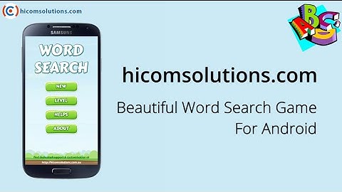 Beautiful word search game source code for sale