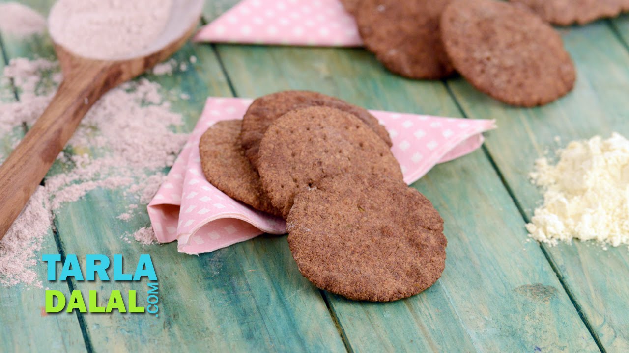 Nachni Soya Puri ( Gluten Free Recipe) by Tarla Dalal