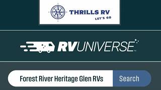Thrills RV I Forest River Wildwood Heritage Glen Models Available Now On RVUniverse.com
