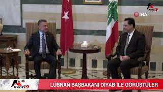 Lübnan Başbakanı Diyab İle Görüştüler