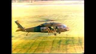 Special Forces Soldiers Jump Out Of Helicopter