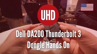 Dell DA200 Thunderbolt 3 Dongle Hands On [4K UHD]
