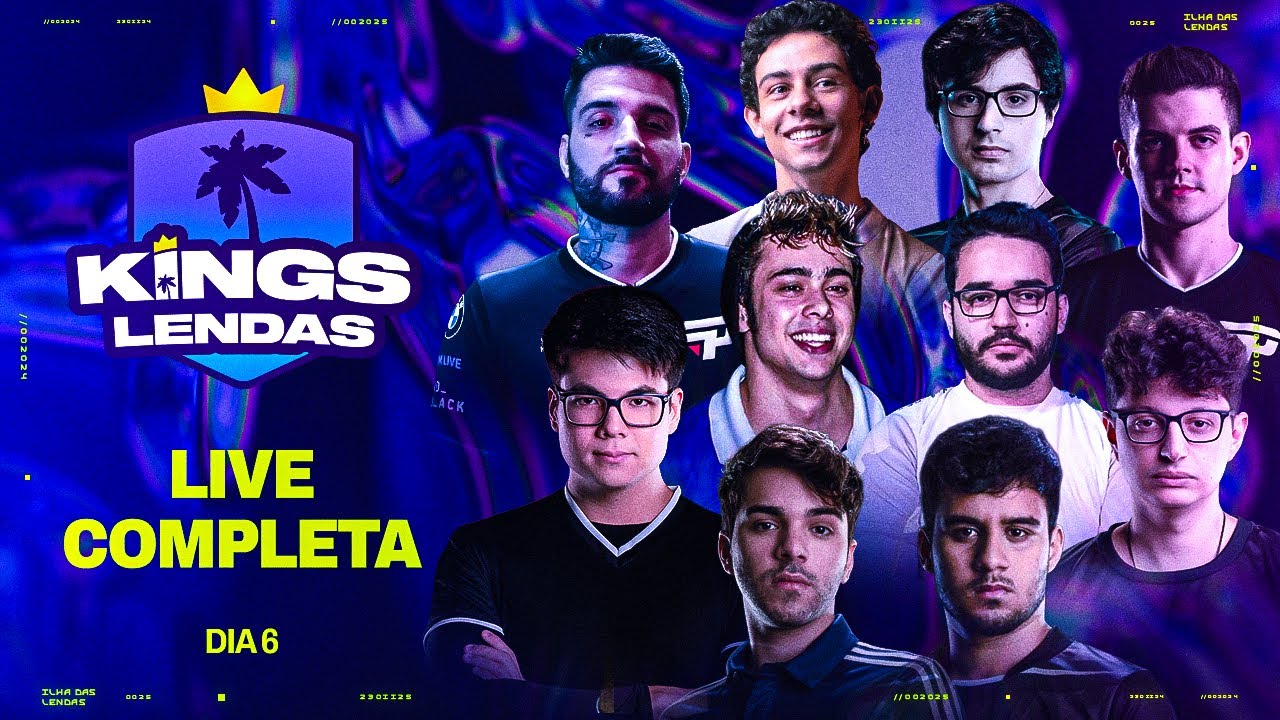 Live completa: 👑 KINGS LENDAS | GGG x TP | 100v x KCP | G12 x VOS | ILHA DAS LENDAS