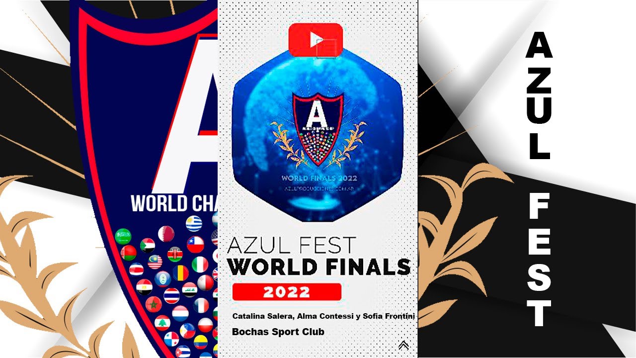 Azul Fest World Championship - Finales Mundiales de Artes Aereas - Salera, Contessi y Frontini