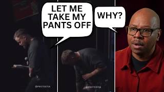 Pastor Takes Pants Off During Church Service