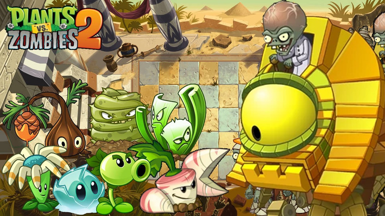 Boss Para Zombie Era Mesir Akhirnya Muncul -Plants vs. Zombies #3