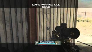 MW3 - Quickscope through wall