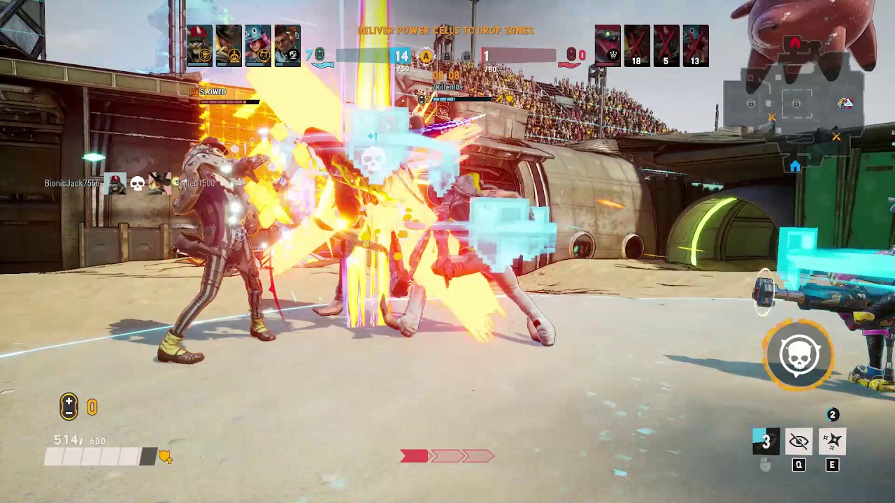 Bleeding Edge Daemon(Assassin) The Teamfight God Highlights!