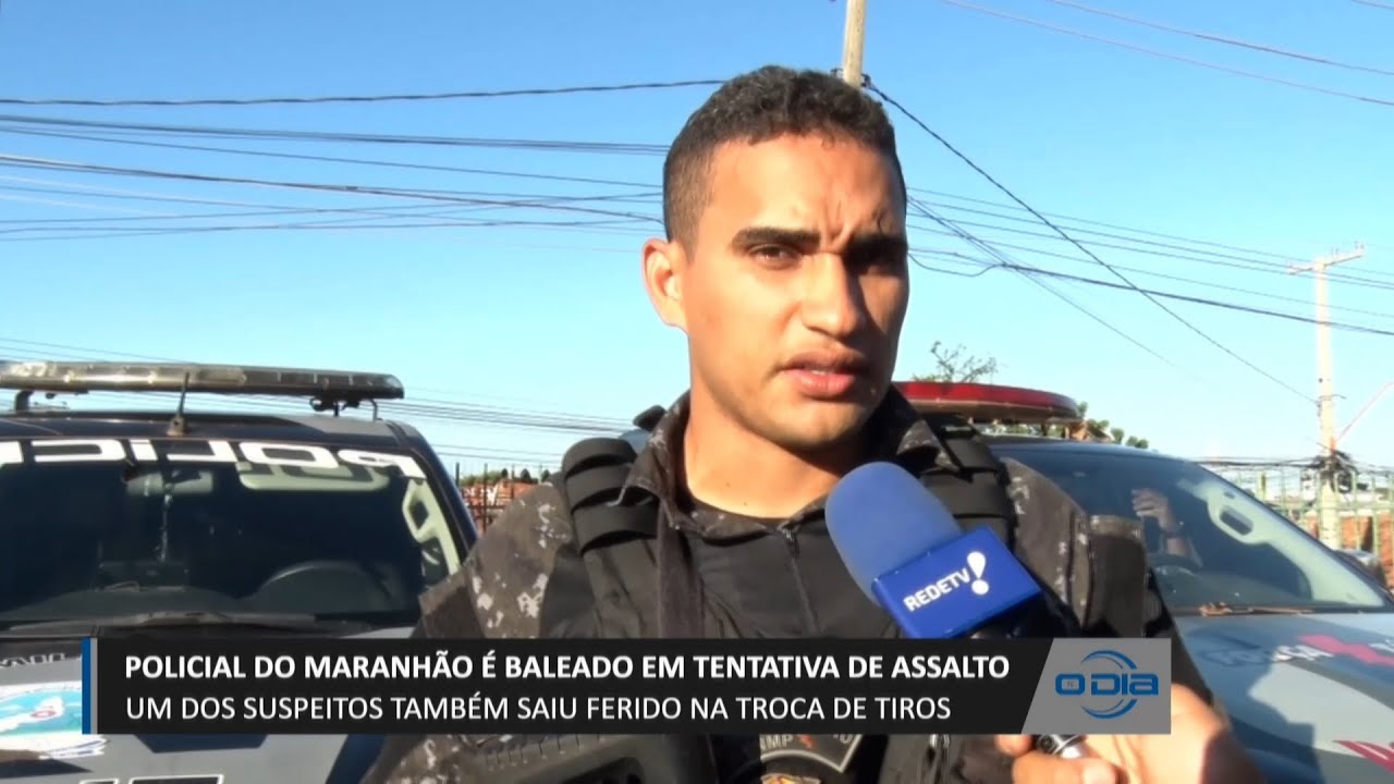 Suspeito investigado e PM do Maranhão saem feridos em troca de tiros 28 07 2023