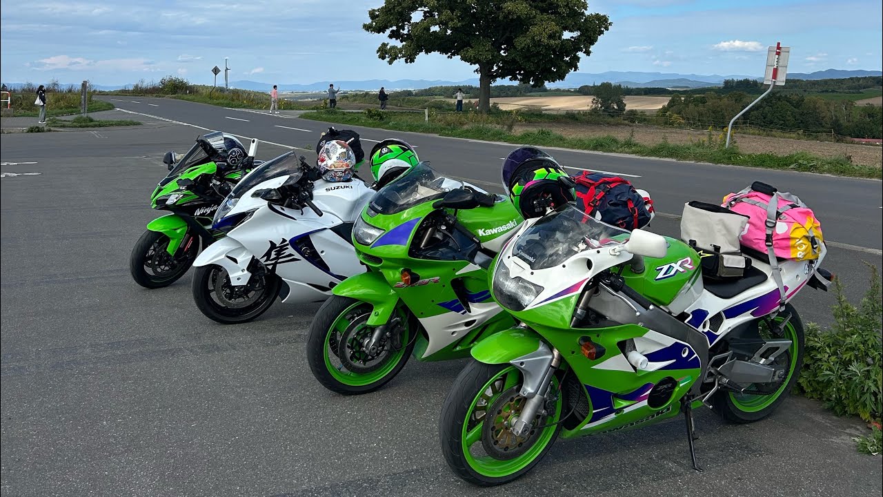 北海道ツーリング10日目ラスト#北海道 #ツーリング #zx9r #zxr - YouTube