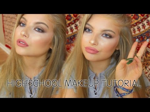 High School GLAM MAKEUP Tutorial