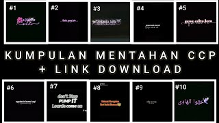 KUMPULAN MENTAHAN CCP VIRAL 🤩🤩 || LENGKAP LINK DOWNLOAD