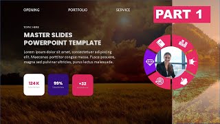 Create Cool and Interesting Morph Transition with Circle Animation part 1 by ms creative sense