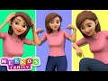 Head Shoulders Knees And Toes Playground Version Meeko S Family Songs For Kids 