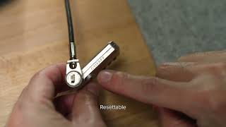 Using the serialized master code to unlock the Ultimate Universal Hybrid Combo Lock (ASP106RGLXS)