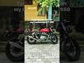 Tyre upgrades on continental gt650 #shorts #continentalgt650