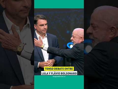 Video Tenso debate entre Lula y Flávio Bolsonaro