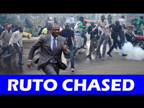 BREAKING: Ruto and his UDA party chased in western. 