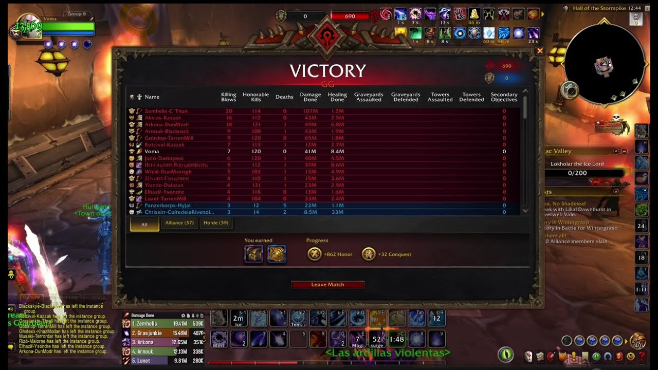 Low Arcane Mage BIG EPIC Battleground - PvP WoW Dragonflight 10.2.7