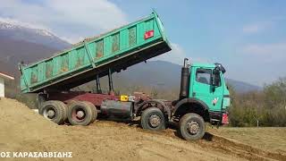 Trucks' off road capability! A real test for trucks and drivers!