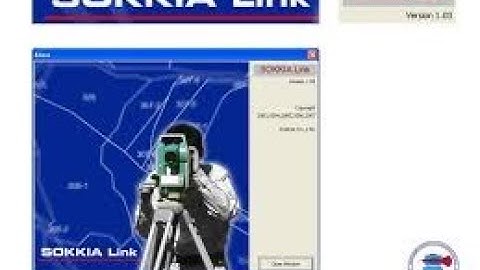 How to install and register sokkia link software