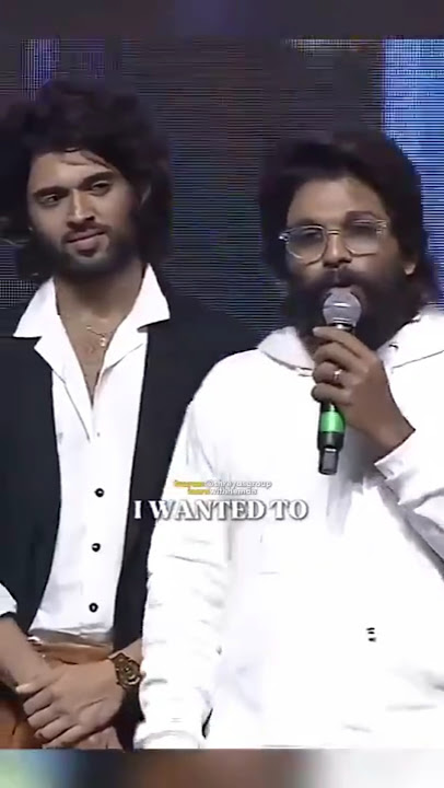 Allu Arjun♥️ Teaches A Lesson To Vijay Devarakonda's Brother? | Motivational Speech