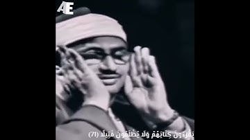 إحدى تجليات   القارئ الباكي 🗣️😭   الشيخ محمد صديق المنشاوي