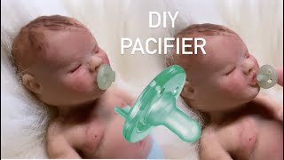 Mini Silicone Baby DIY How To Make a Miniature Pacifier