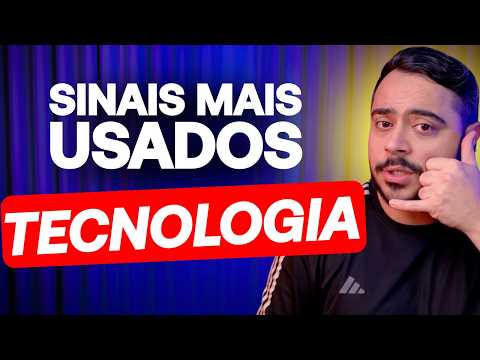 SINAIS mais USADOS da LIBRAS sobre TECNOLOGIA | Língua de sinais para iniciantes