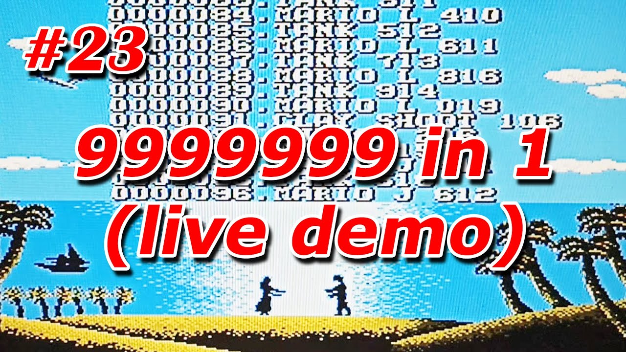 9999999 #23. 9999999 in 1 (live demo). Денди. Чайки. Unchained melody - YouTube