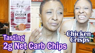 TASTING EPIC 2 NET CARB CHIPS @epicbar / TV Blake Review