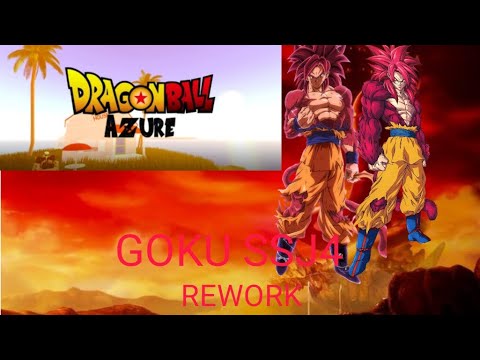 Dragon Ball R Ssj Rework Como Hacer A Goku Ssj 4 Daima rework dragón Ball Azure - YouTube