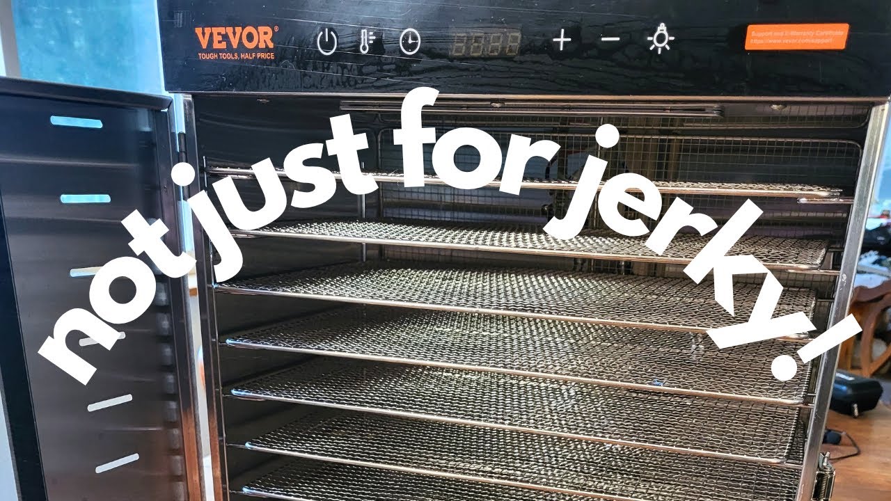 Обзор сушилки для продуктов Vevor на 10 лотков | Gourmet Woodsman