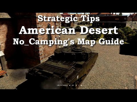 ▶️ Strategic tips and gameplay on the American Desert map  ◄ WAR THUNDER ►