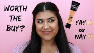 Makeup Forever Ultra HD Perfector Blurring Skin Tint Review, Swatches