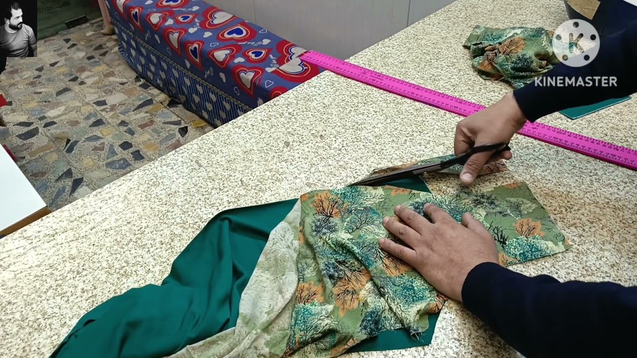 طريقة عمل فصال وخياطة موديل مطعم للخياط محمد الساعدي لاتنسو الأيك والاشتراك بالقناة