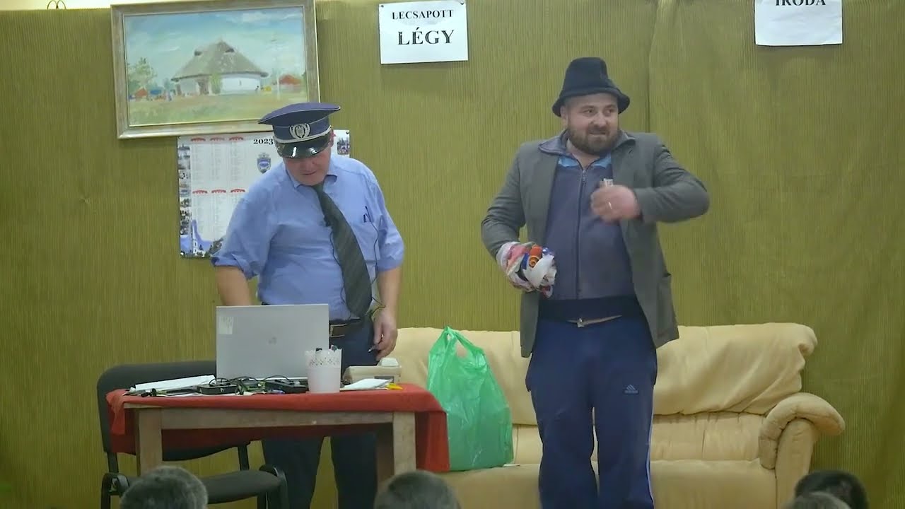 A Két Paraszt és a Rendőr - Szalacsi Farsangi Bál 2023.