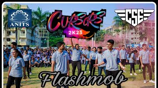 Anits CSE Cursors 2023 Flashmob💥