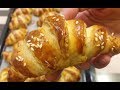 Полюбуйтесь НА ЭТИ КРУАСАНЫ! Delicious croissants.