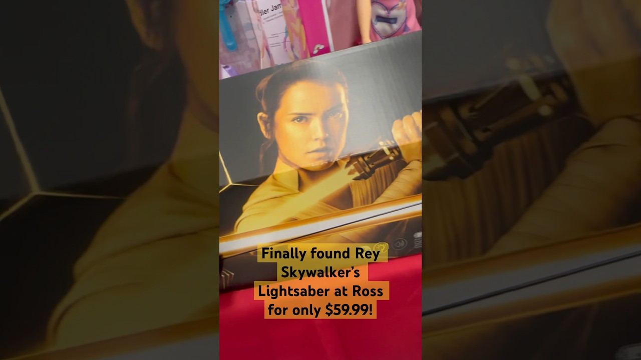 Found Rey Skywalker Black Series Saber for $59.99!