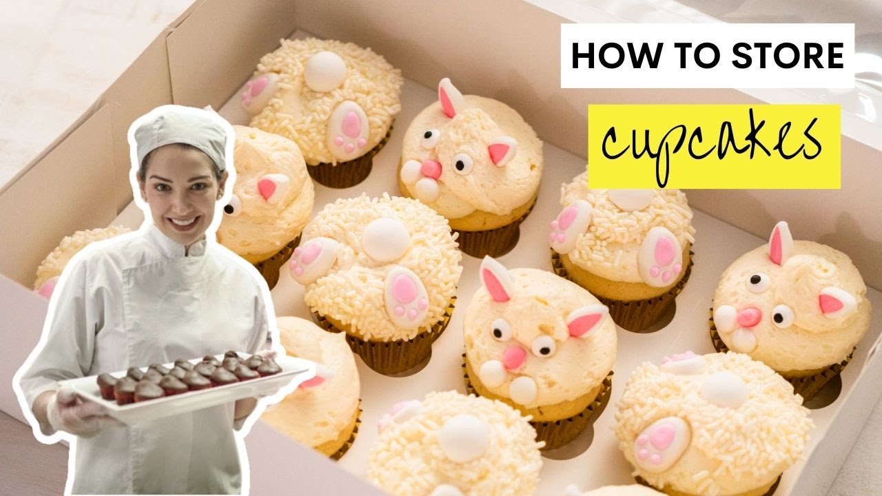 How to Store Cupcakes - Frosted and Unfrosted {Beyond Baking - Episode 2} 