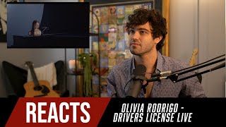 Producer Reacts to Olivia Rodrigo  Drivers License Live