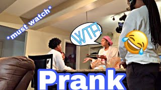 Forgetting our lines prank on Kinigra Deon@kinigraDeon