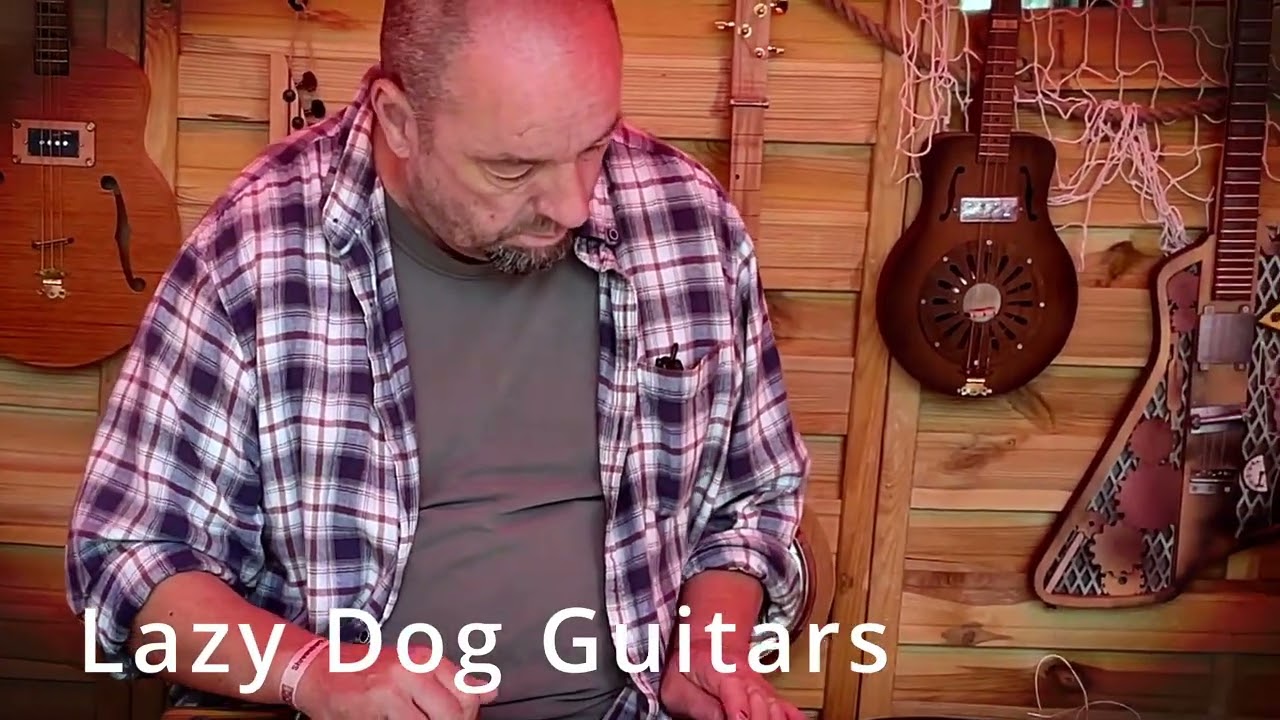 Lazy Dog Guitar Lap Steel demo