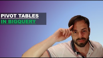 Pivot Tables in BigQuery SQL🤓
