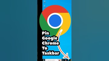 Taskbar Me Google Chrome Kaise Add Kare | How to Pin Google Chrome To Taskbar in Windows 10 - Hindi