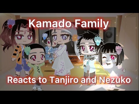 Past Kamado Family react to Tanjiro//KNY//