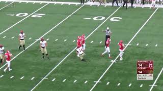Highlights: Cornell Football vs Harvard - 10/6/18